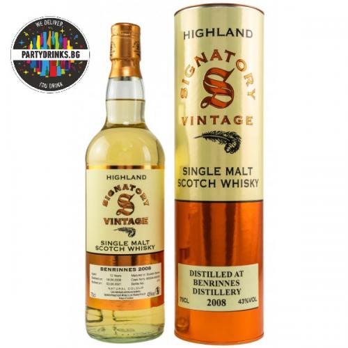 Уиски Signatory Vintage Benrinnes 2008 12 Years Old 700ml 43%